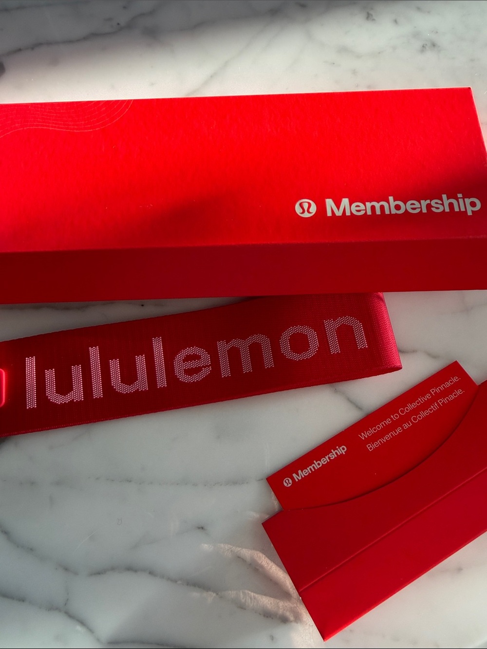 Red Lululemon Keychain - Picture 8 of 8